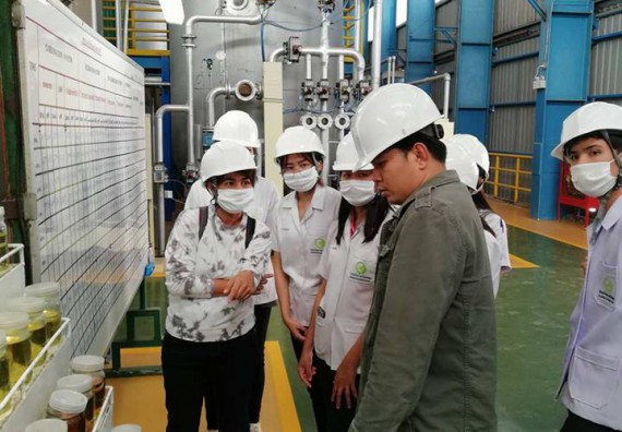  ภาพกิจกรรม โปรแกรมวิชาวิทยาศาสตร์และเทคโนโลยีการอาหาร จัดกิจกรรมศึกษาดูงาน