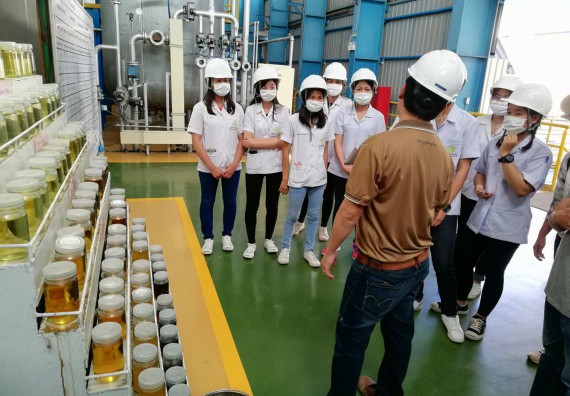  ภาพกิจกรรม โปรแกรมวิชาวิทยาศาสตร์และเทคโนโลยีการอาหาร จัดกิจกรรมศึกษาดูงาน