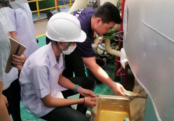  ภาพกิจกรรม โปรแกรมวิชาวิทยาศาสตร์และเทคโนโลยีการอาหาร จัดกิจกรรมศึกษาดูงาน