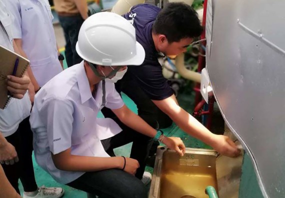  ภาพกิจกรรม โปรแกรมวิชาวิทยาศาสตร์และเทคโนโลยีการอาหาร จัดกิจกรรมศึกษาดูงาน