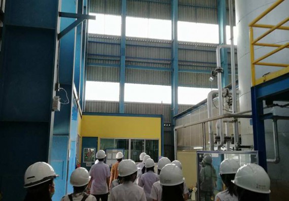  ภาพกิจกรรม โปรแกรมวิชาวิทยาศาสตร์และเทคโนโลยีการอาหาร จัดกิจกรรมศึกษาดูงาน