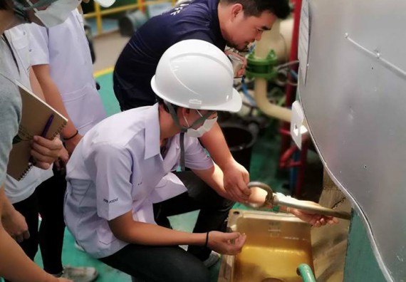  ภาพกิจกรรม โปรแกรมวิชาวิทยาศาสตร์และเทคโนโลยีการอาหาร จัดกิจกรรมศึกษาดูงาน