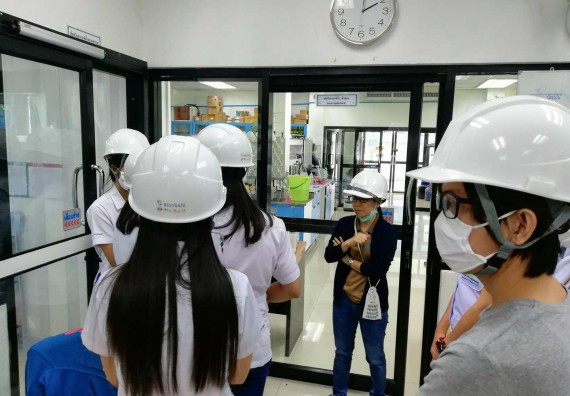  ภาพกิจกรรม โปรแกรมวิชาวิทยาศาสตร์และเทคโนโลยีการอาหาร จัดกิจกรรมศึกษาดูงาน