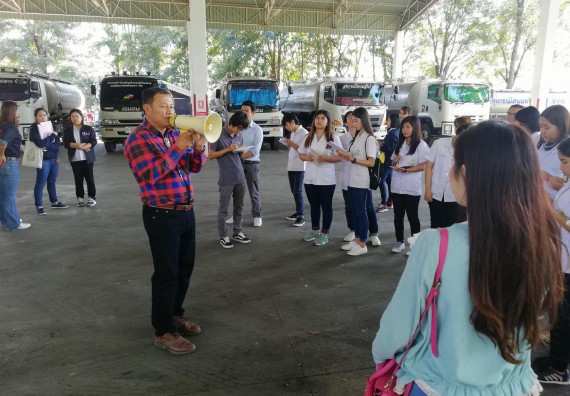  ภาพกิจกรรม โปรแกรมวิชาวิทยาศาสตร์และเทคโนโลยีการอาหาร จัดกิจกรรมศึกษาดูงาน