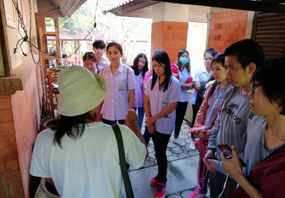  ภาพกิจกรรม โปรแกรมวิชาวิทยาศาสตร์และเทคโนโลยีการอาหาร จัดกิจกรรมศึกษาดูงาน