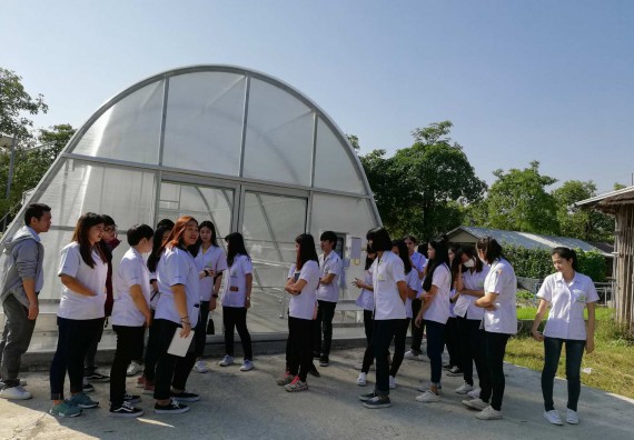  ภาพกิจกรรม โปรแกรมวิชาวิทยาศาสตร์และเทคโนโลยีการอาหาร จัดกิจกรรมศึกษาดูงาน