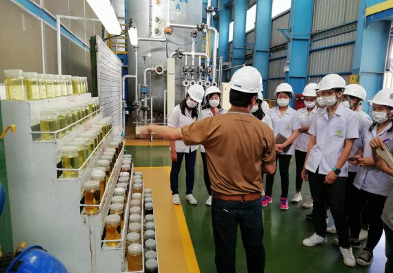  ภาพกิจกรรม โปรแกรมวิชาวิทยาศาสตร์และเทคโนโลยีการอาหาร จัดกิจกรรมศึกษาดูงาน