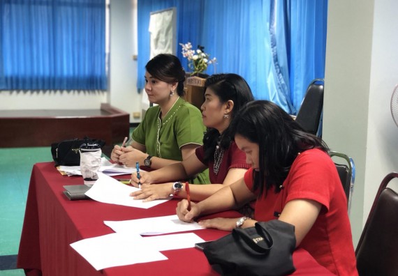  ภาพกิจกรรม คณะวิทยาศาสตร์และเทคโนโลยี เข้าร่วมรับฟังการชี้เเจง หลักเกณฑ์ และวิธีการประเมินเพื่อต่อสัญญาจ้างพนักงานมหาวิทยาลัยสายวิชาการ