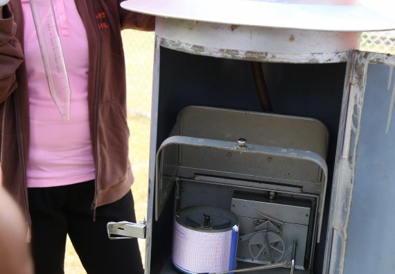  ภาพกิจกรรม โปรแกรมวิชาฟิสิกส์ จัดการอบรมเชิงปฏิบัติการ เรื่อง การใช้เครื่องมือทางอุตุนิยมวิทยา และการวิเคราะห์ภาพถ่ายทางอากาศ