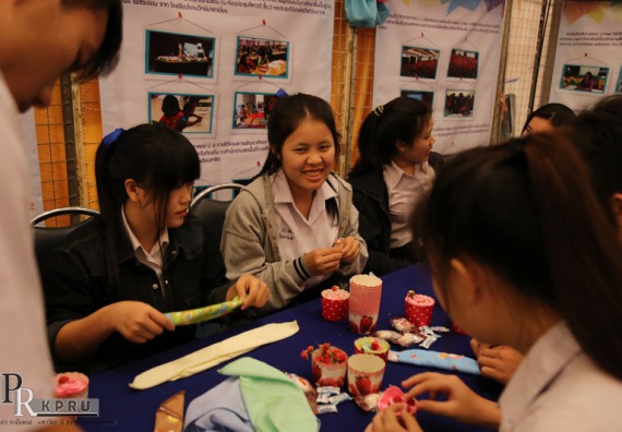 ภาพกิจกรรม คณะวิทยาศาสตร์และเทคโนโลยี เข้าร่วมงานนิทรรศการราชภัฏกำแพงเพชรวิชาการ ครั้งที่ 14