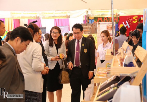 ภาพกิจกรรม คณะวิทยาศาสตร์และเทคโนโลยี เข้าร่วมงานนิทรรศการราชภัฏกำแพงเพชรวิชาการ ครั้งที่ 14