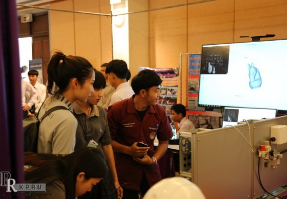 ภาพกิจกรรม คณะวิทยาศาสตร์และเทคโนโลยี เข้าร่วมงานนิทรรศการราชภัฏกำแพงเพชรวิชาการ ครั้งที่ 14