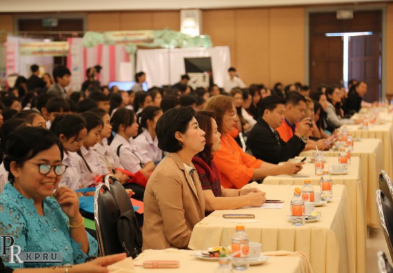 ภาพกิจกรรม คณะวิทยาศาสตร์และเทคโนโลยี เข้าร่วมงานนิทรรศการราชภัฏกำแพงเพชรวิชาการ ครั้งที่ 14