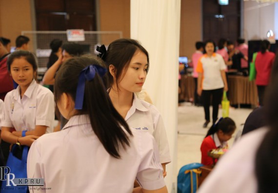 ภาพกิจกรรม คณะวิทยาศาสตร์และเทคโนโลยี เข้าร่วมงานนิทรรศการราชภัฏกำแพงเพชรวิชาการ ครั้งที่ 14