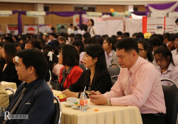 ภาพกิจกรรม คณะวิทยาศาสตร์และเทคโนโลยี เข้าร่วมงานนิทรรศการราชภัฏกำแพงเพชรวิชาการ ครั้งที่ 14