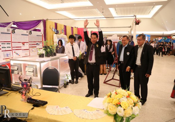 ภาพกิจกรรม คณะวิทยาศาสตร์และเทคโนโลยี เข้าร่วมงานนิทรรศการราชภัฏกำแพงเพชรวิชาการ ครั้งที่ 14