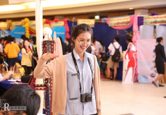 ภาพกิจกรรม คณะวิทยาศาสตร์และเทคโนโลยี เข้าร่วมงานนิทรรศการราชภัฏกำแพงเพชรวิชาการ ครั้งที่ 14