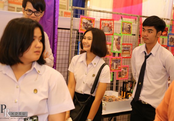 ภาพกิจกรรม คณะวิทยาศาสตร์และเทคโนโลยี เข้าร่วมงานนิทรรศการราชภัฏกำแพงเพชรวิชาการ ครั้งที่ 14