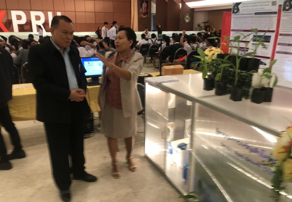 ภาพกิจกรรม คณะวิทยาศาสตร์และเทคโนโลยี เข้าร่วมงานนิทรรศการราชภัฏกำแพงเพชรวิชาการ ครั้งที่ 14