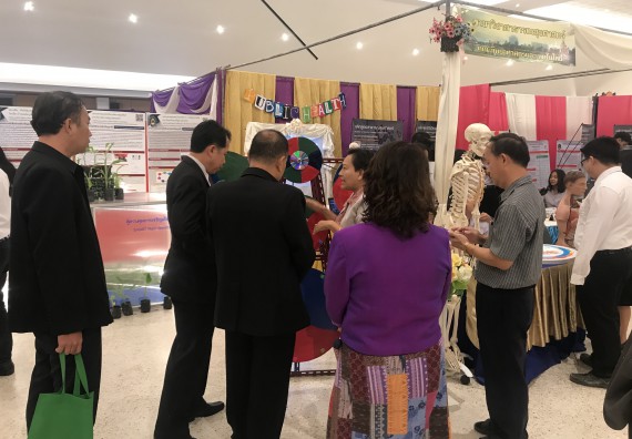 ภาพกิจกรรม คณะวิทยาศาสตร์และเทคโนโลยี เข้าร่วมงานนิทรรศการราชภัฏกำแพงเพชรวิชาการ ครั้งที่ 14