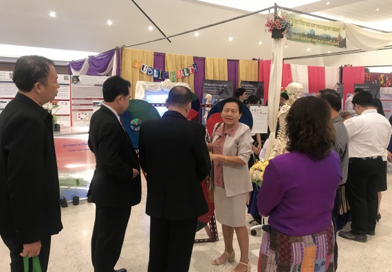 ภาพกิจกรรม คณะวิทยาศาสตร์และเทคโนโลยี เข้าร่วมงานนิทรรศการราชภัฏกำแพงเพชรวิชาการ ครั้งที่ 14