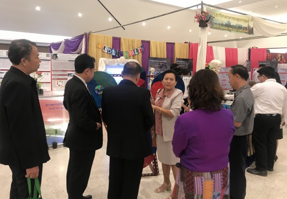 ภาพกิจกรรม คณะวิทยาศาสตร์และเทคโนโลยี เข้าร่วมงานนิทรรศการราชภัฏกำแพงเพชรวิชาการ ครั้งที่ 14