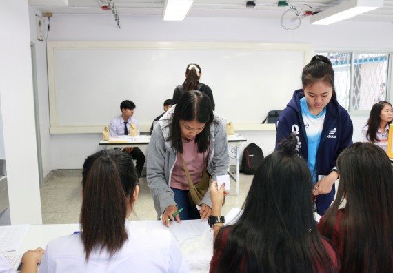 ภาพกิจกรรม สโมสรนักศึกษาคณะวิทยาศาสตร์และเทคโนโลยี จัดกิจกรรมเลือกตั้งนายกสโมสรนักศึกษาคณะวิทยาศาสตร์และเทคโนโลยี