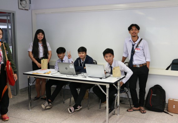 ภาพกิจกรรม สโมสรนักศึกษาคณะวิทยาศาสตร์และเทคโนโลยี จัดกิจกรรมเลือกตั้งนายกสโมสรนักศึกษาคณะวิทยาศาสตร์และเทคโนโลยี