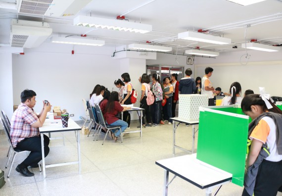 ภาพกิจกรรม สโมสรนักศึกษาคณะวิทยาศาสตร์และเทคโนโลยี จัดกิจกรรมเลือกตั้งนายกสโมสรนักศึกษาคณะวิทยาศาสตร์และเทคโนโลยี