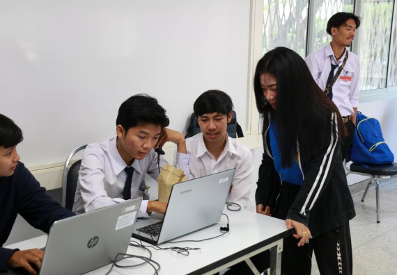 ภาพกิจกรรม สโมสรนักศึกษาคณะวิทยาศาสตร์และเทคโนโลยี จัดกิจกรรมเลือกตั้งนายกสโมสรนักศึกษาคณะวิทยาศาสตร์และเทคโนโลยี