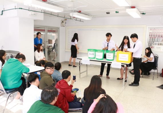 ภาพกิจกรรม สโมสรนักศึกษาคณะวิทยาศาสตร์และเทคโนโลยี จัดกิจกรรมเลือกตั้งนายกสโมสรนักศึกษาคณะวิทยาศาสตร์และเทคโนโลยี