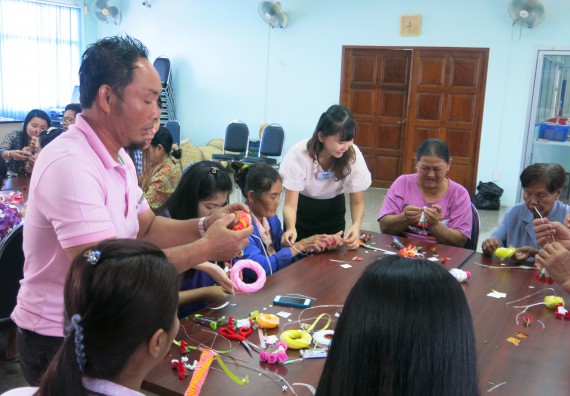 ภาพกิจกรรม โปรแกรมวิชาสาธารณสุขศาสตร์ จัดกิจกรรมบริการวิชาการด้านสุขภาพ 