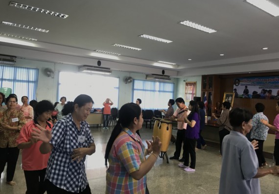 ภาพกิจกรรม โปรแกรมวิชาสาธารณสุขศาสตร์ จัดกิจกรรมบริการวิชาการด้านสุขภาพ 