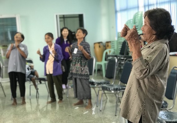 ภาพกิจกรรม โปรแกรมวิชาสาธารณสุขศาสตร์ จัดกิจกรรมบริการวิชาการด้านสุขภาพ 