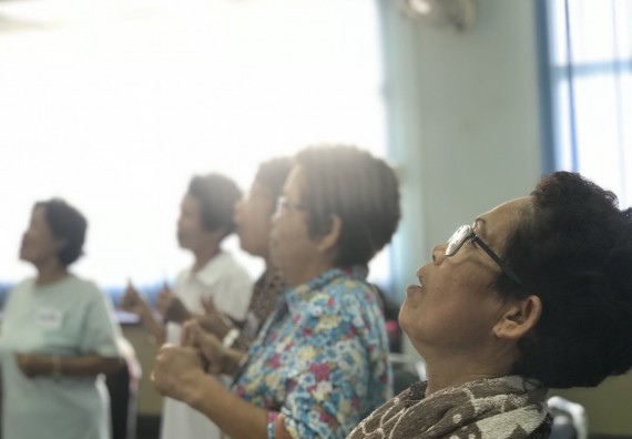 ภาพกิจกรรม โปรแกรมวิชาสาธารณสุขศาสตร์ จัดกิจกรรมบริการวิชาการด้านสุขภาพ 