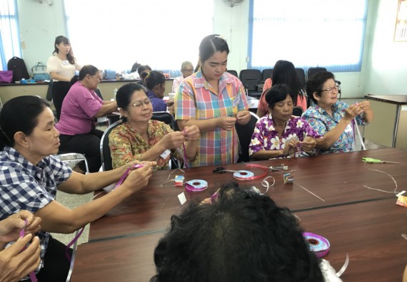 ภาพกิจกรรม โปรแกรมวิชาสาธารณสุขศาสตร์ จัดกิจกรรมบริการวิชาการด้านสุขภาพ 