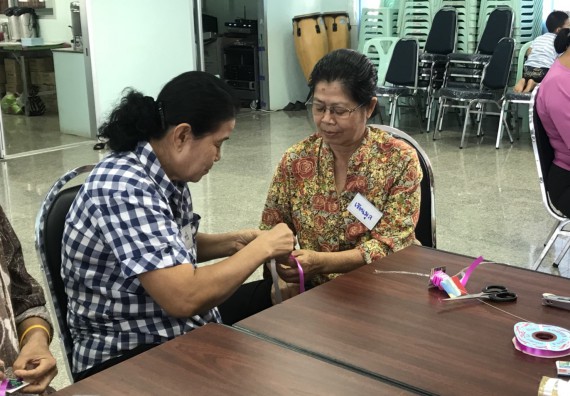 ภาพกิจกรรม โปรแกรมวิชาสาธารณสุขศาสตร์ จัดกิจกรรมบริการวิชาการด้านสุขภาพ 