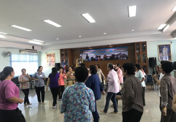 ภาพกิจกรรม โปรแกรมวิชาสาธารณสุขศาสตร์ จัดกิจกรรมบริการวิชาการด้านสุขภาพ 