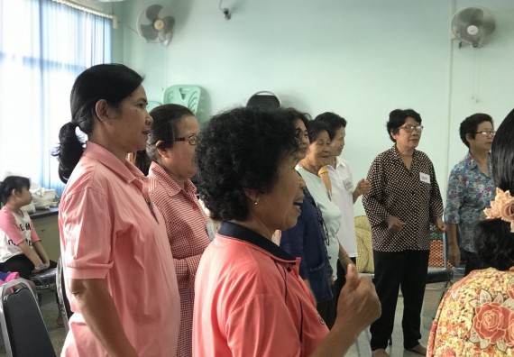 ภาพกิจกรรม โปรแกรมวิชาสาธารณสุขศาสตร์ จัดกิจกรรมบริการวิชาการด้านสุขภาพ 