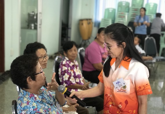 ภาพกิจกรรม โปรแกรมวิชาสาธารณสุขศาสตร์ จัดกิจกรรมบริการวิชาการด้านสุขภาพ 