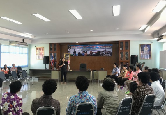 ภาพกิจกรรม โปรแกรมวิชาสาธารณสุขศาสตร์ จัดกิจกรรมบริการวิชาการด้านสุขภาพ 