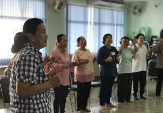 ภาพกิจกรรม โปรแกรมวิชาสาธารณสุขศาสตร์ จัดกิจกรรมบริการวิชาการด้านสุขภาพ 