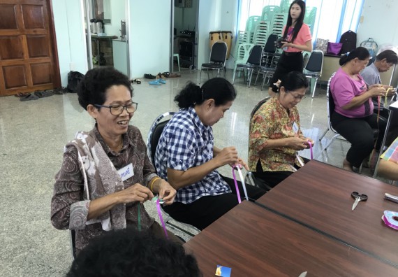 ภาพกิจกรรม โปรแกรมวิชาสาธารณสุขศาสตร์ จัดกิจกรรมบริการวิชาการด้านสุขภาพ 