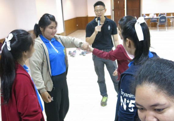 ภาพกิจกรรม โปรแกรมวิชาสาธารณสุขศาสตร์ อบรมศิลปะการป้องกันตัว