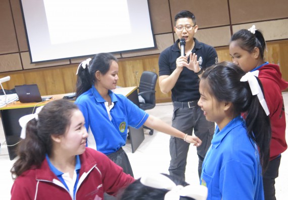 ภาพกิจกรรม โปรแกรมวิชาสาธารณสุขศาสตร์ อบรมศิลปะการป้องกันตัว