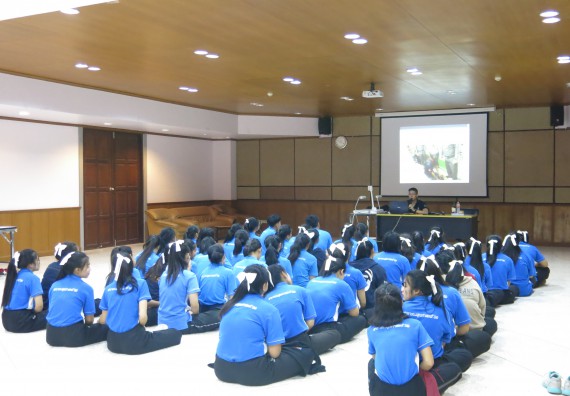 ภาพกิจกรรม โปรแกรมวิชาสาธารณสุขศาสตร์ อบรมศิลปะการป้องกันตัว