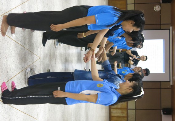 ภาพกิจกรรม โปรแกรมวิชาสาธารณสุขศาสตร์ อบรมศิลปะการป้องกันตัว