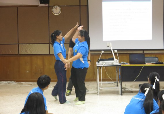 ภาพกิจกรรม โปรแกรมวิชาสาธารณสุขศาสตร์ อบรมศิลปะการป้องกันตัว