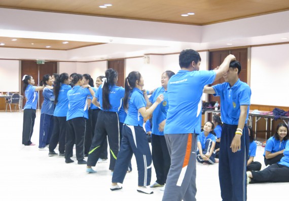 ภาพกิจกรรม โปรแกรมวิชาสาธารณสุขศาสตร์ อบรมศิลปะการป้องกันตัว