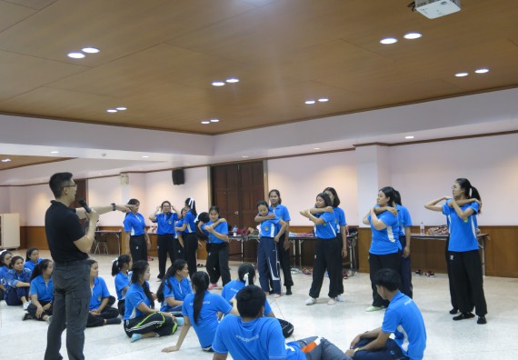 ภาพกิจกรรม โปรแกรมวิชาสาธารณสุขศาสตร์ อบรมศิลปะการป้องกันตัว